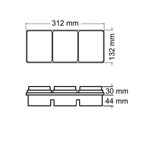FARO TRASERO LED BAIML 1610 BIVOLTAJE POR JUEGO 